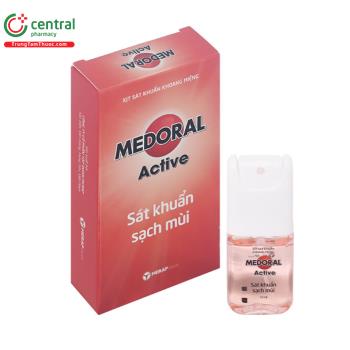 Xịt sát khuẩn khoang miệng Medoral Active