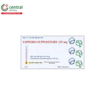 YSPPoro suppository 125 mg