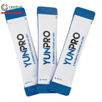 Thuốc Yunpro Vị Nho bổ sung lợi khuẩn, giữ cân bằng hệ vi khuẩn đường ruột