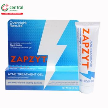 Thuốc Zapzyt Maximum Strength Acne Treatment Gel điều trị mụn