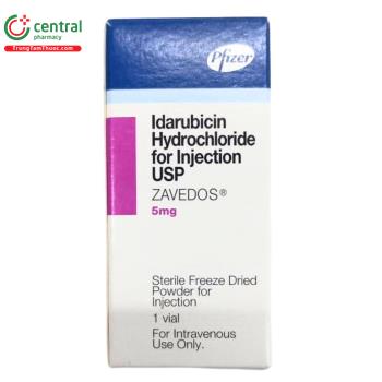 Thuốc Zavedos 5mg điều trị bệnh bạch cầu cấp tính, lymphoblastic
