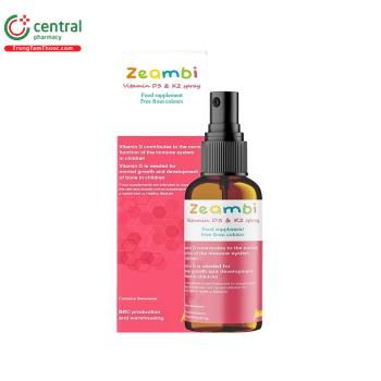 Zeambi Vitamin D3 & K2 Spray