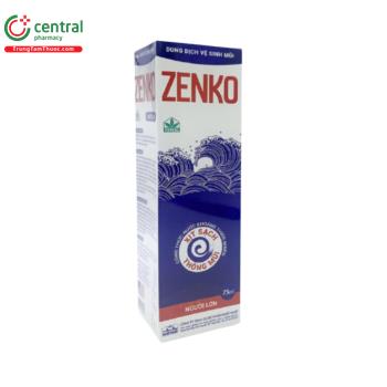 Dung dịch vệ sinh mũi Zenko (Người lớn) - Vệ sinh mũi, giảm nghẹt mũi