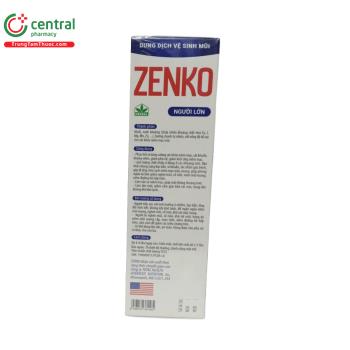 Dung dịch vệ sinh mũi Zenko (Người lớn) - Vệ sinh mũi, giảm nghẹt mũi