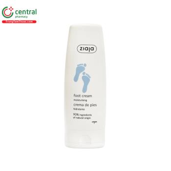Ziaja foot cream moisturising