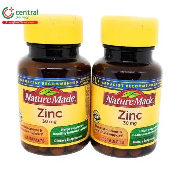 Zinc 30mg Nature Made