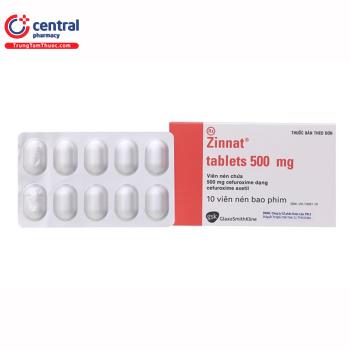  Zinnat Tablets 500mg