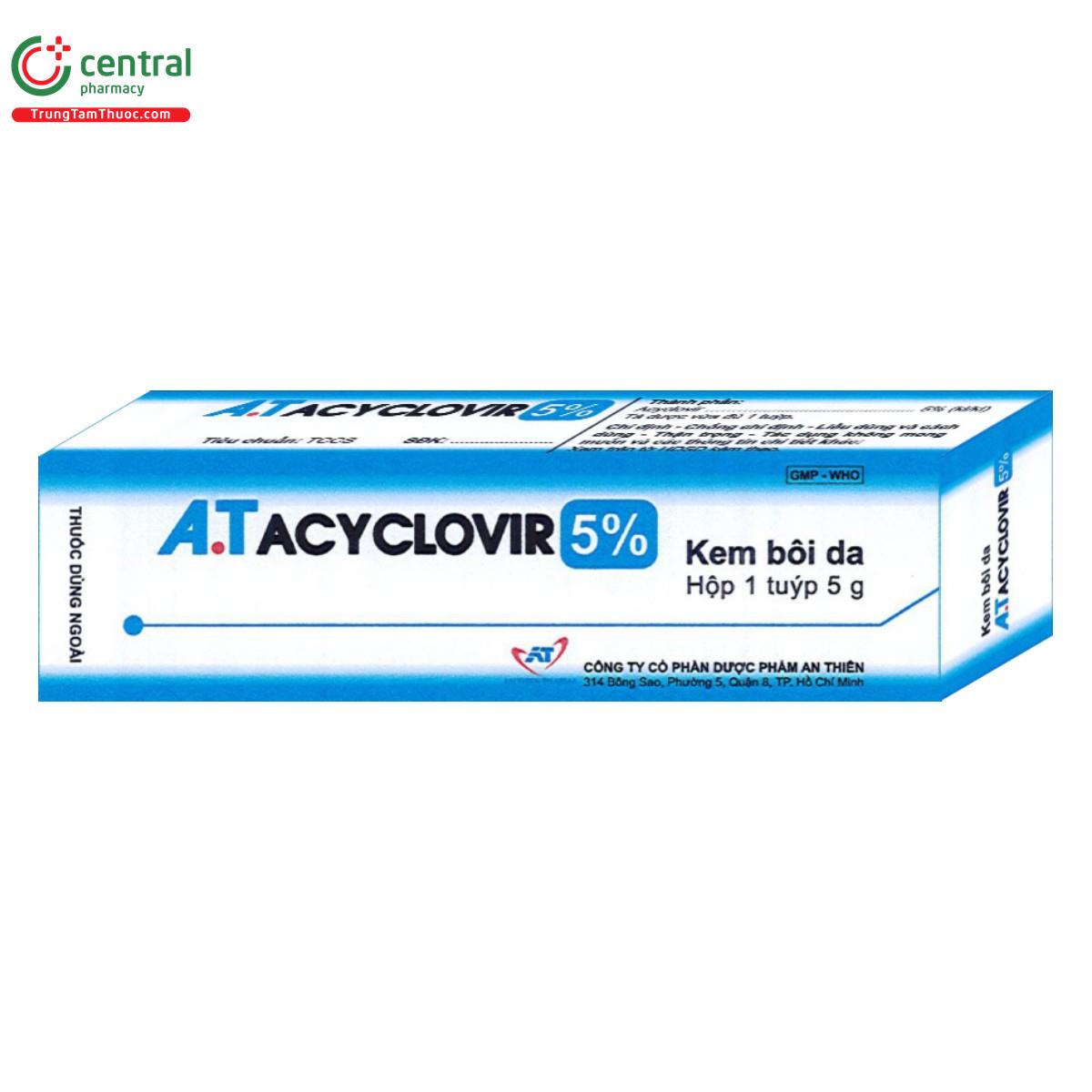 thuoc a t acyclovir 5 S7622 thuoc a t acyclovir 5 S7622