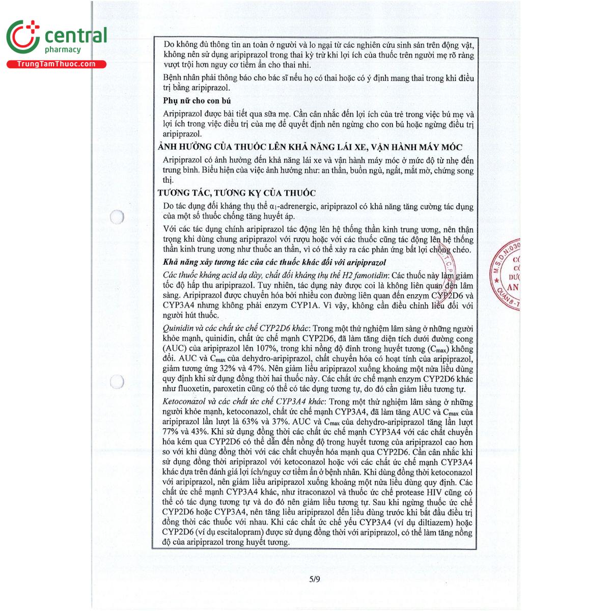 thuoc a t aripiprazole 15 mg 7 K4655 thuoc a t aripiprazole 15 mg 7 K4655