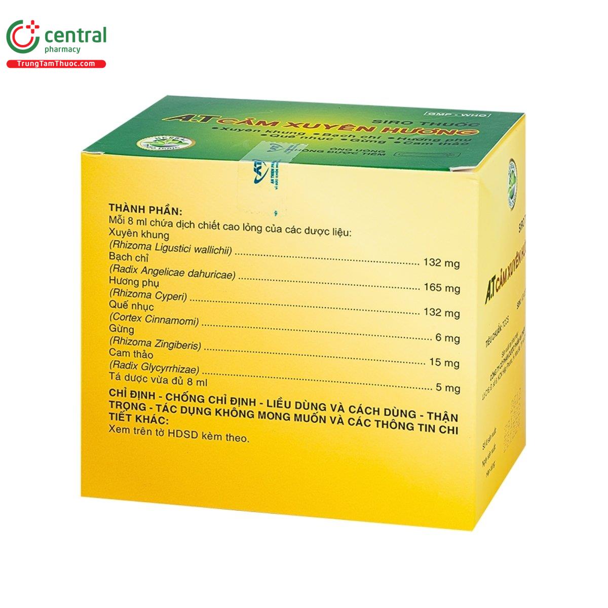 thuoc a t cam xuyen huong 2 N5726 thuoc a t cam xuyen huong 2 N5726