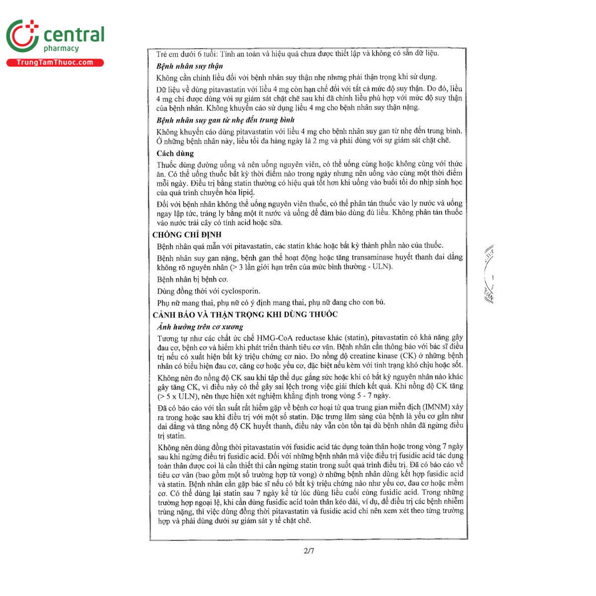 thuoc a t pitavastatin 2 A0444 thuoc a t pitavastatin 2 A0444