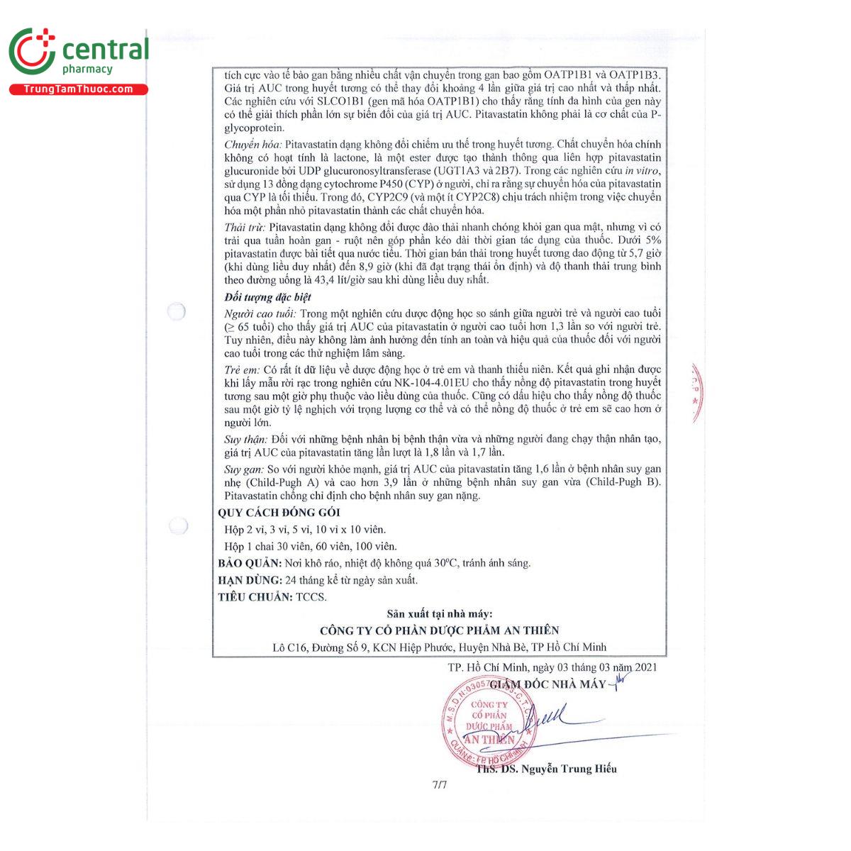 thuoc a t pitavastatin 7 I3343 thuoc a t pitavastatin 7 I3343