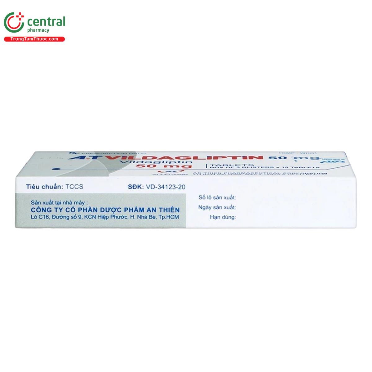 thuoc a t vildagliptin 50mg 5 G2107