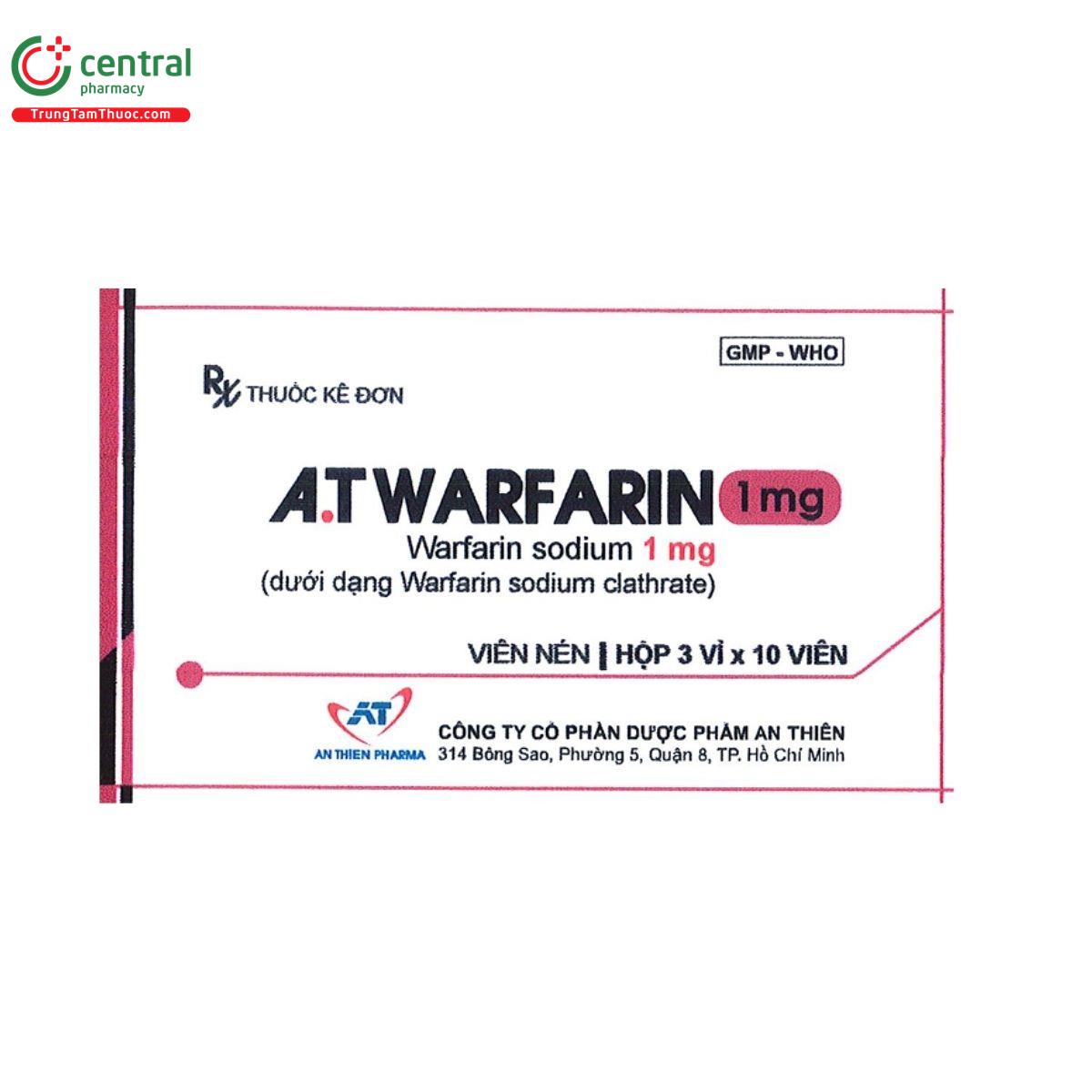 thuoc a t warfarin 1 1 A0634 thuoc a t warfarin 1 1 A0634