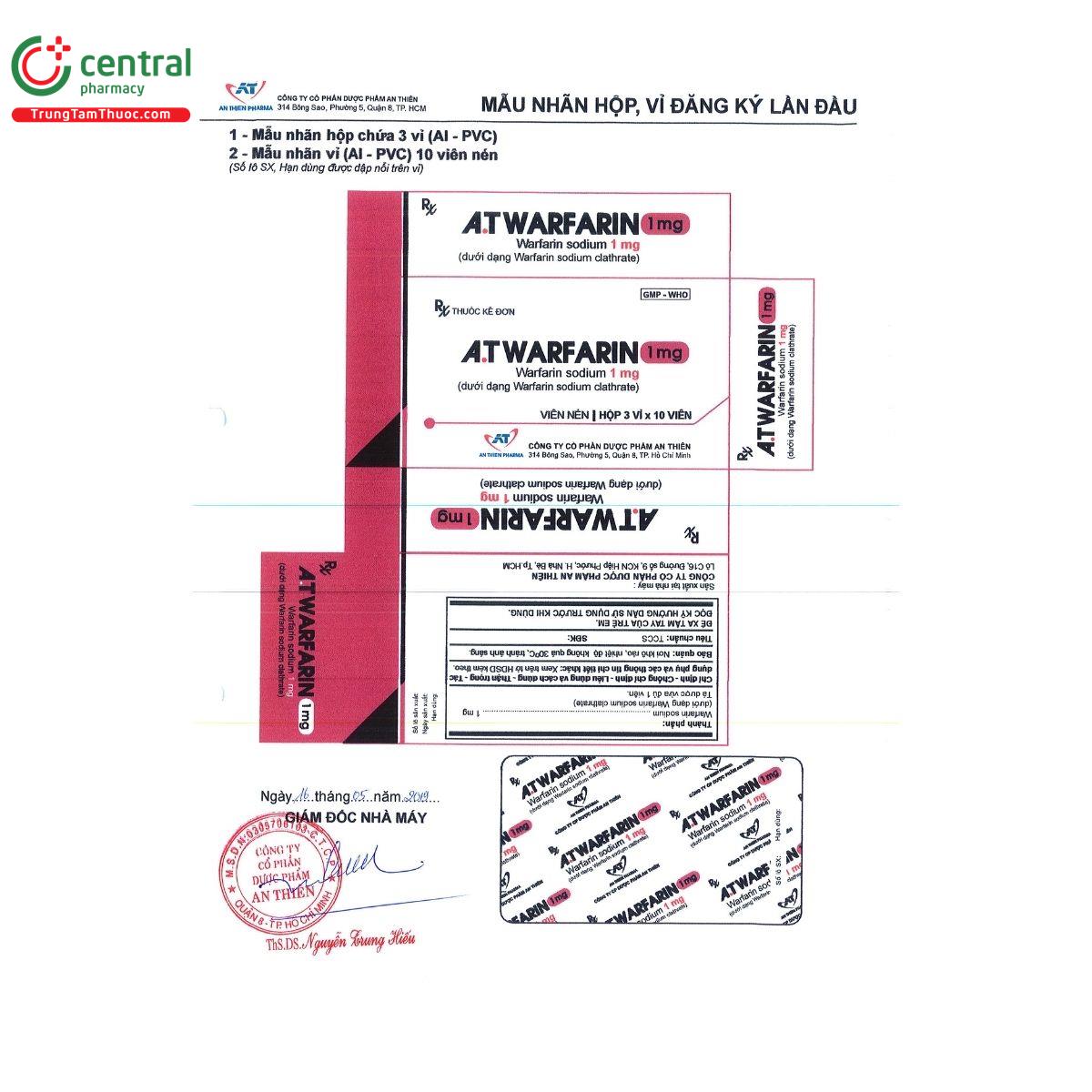 thuoc a t warfarin 1 2 T7151 thuoc a t warfarin 1 2 T7151