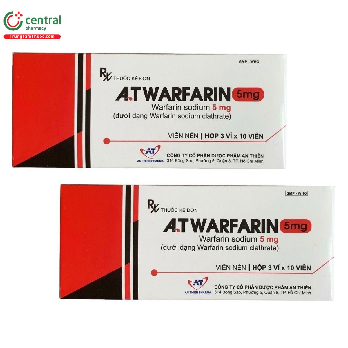 thuoc a t warfarin 5mg 2 I3317 thuoc a t warfarin 5mg 2 I3317