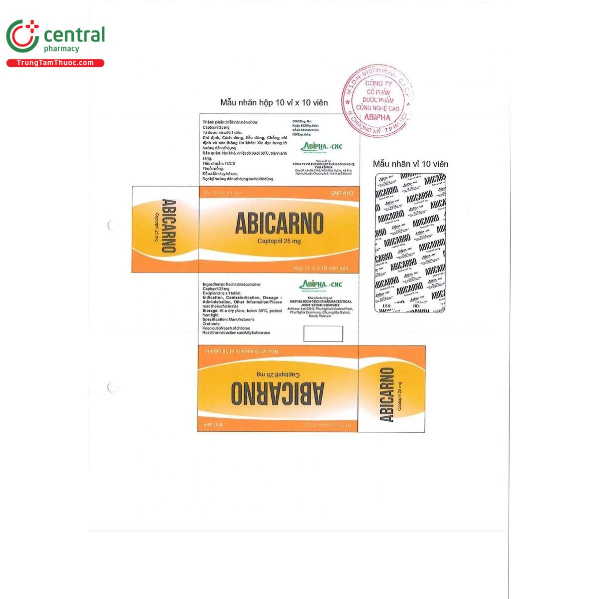 thuoc abicarno 25mg 2 A0621 thuoc abicarno 25mg 2 A0621