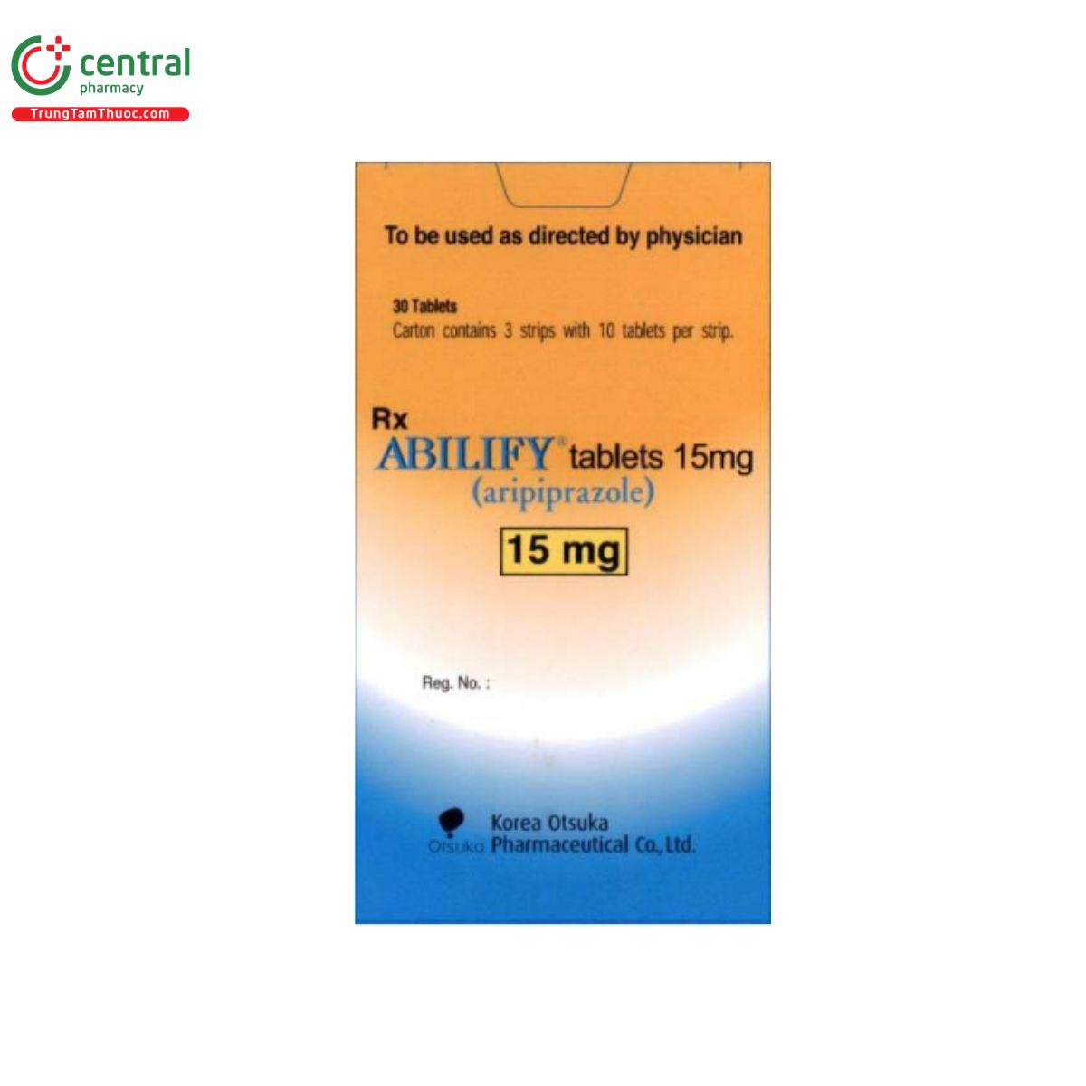 thuoc abilify tablets 15mg korea otsuka 1 H3502