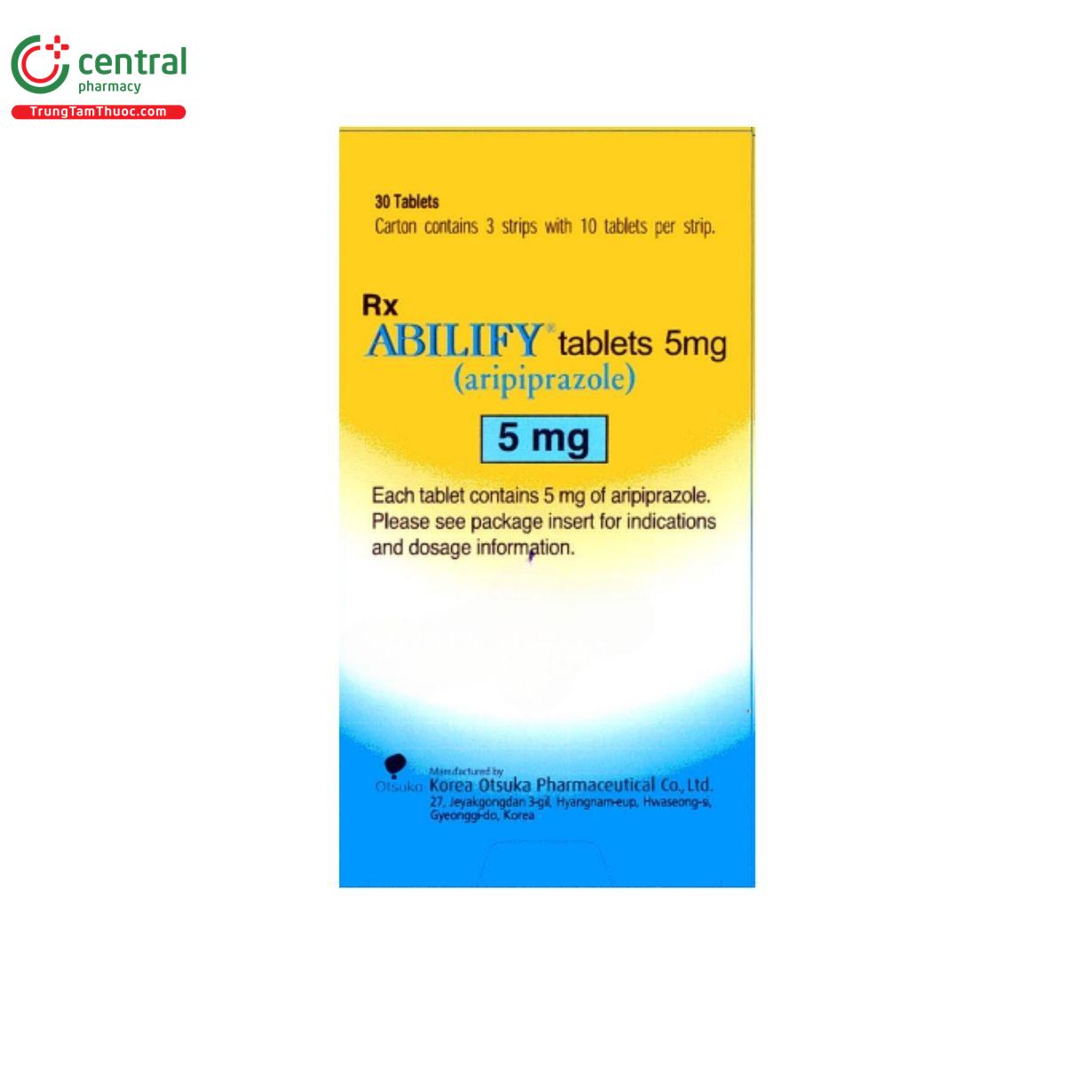 thuoc abilify tablets 5mg korea otsuka 2 P6038 thuoc abilify tablets 5mg korea otsuka 2 P6038