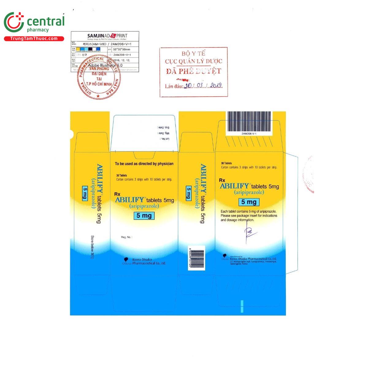 thuoc abilify tablets 5mg korea otsuka 4 M5064 thuoc abilify tablets 5mg korea otsuka 4 M5064