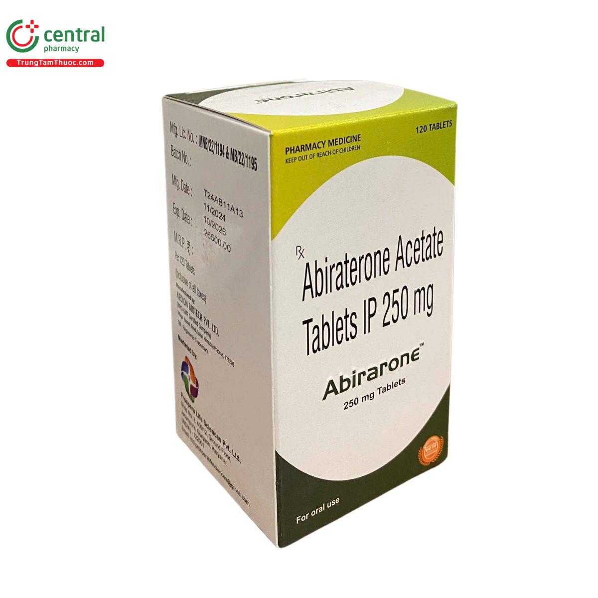 thuoc abirarone 250mg abiraterone 5 B0740