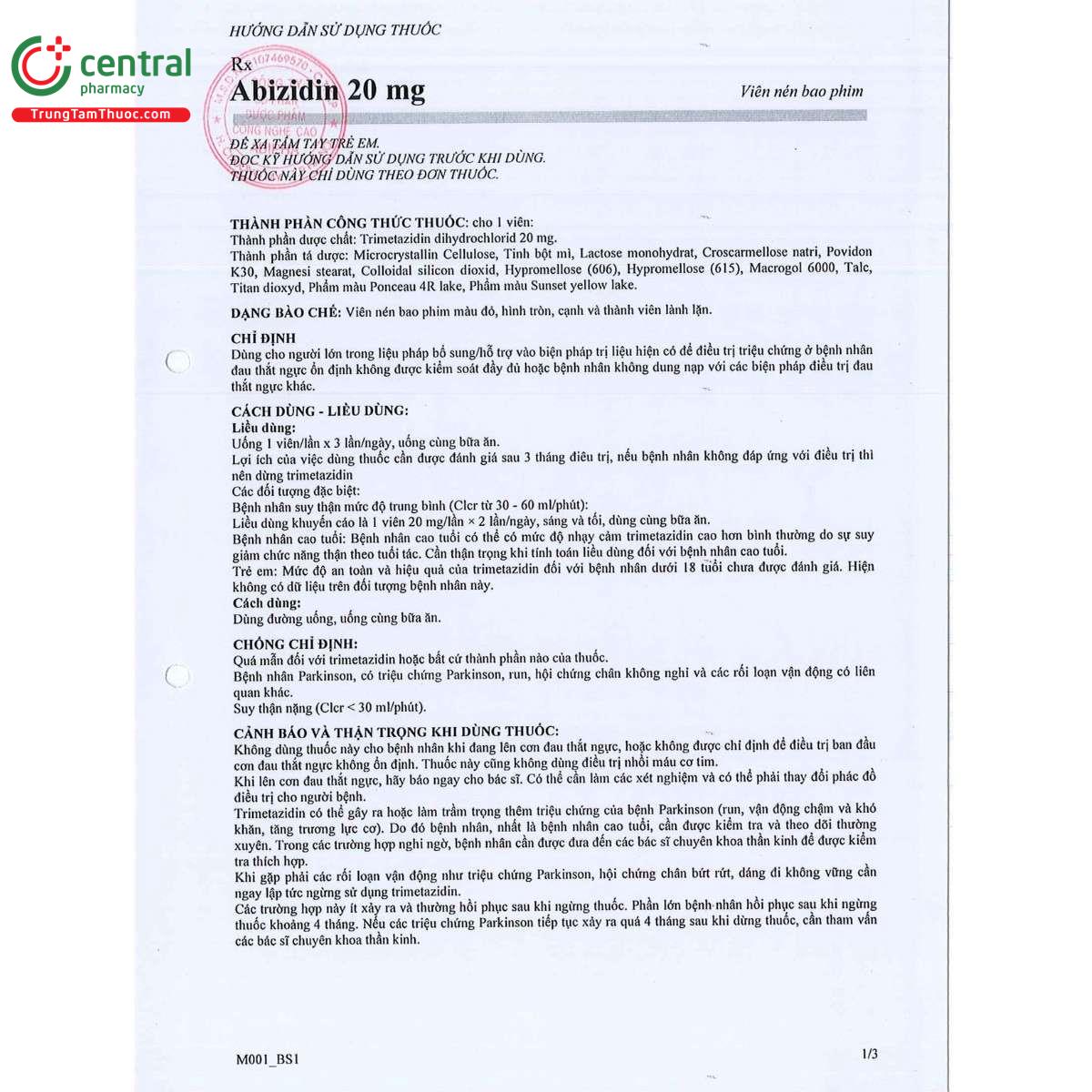 thuoc abizidin 20mg 5 N5422