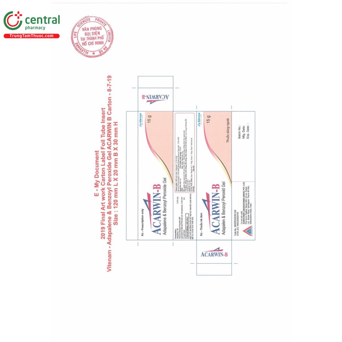 thuoc acarwin b 2 G2378 thuoc acarwin b 2 G2378