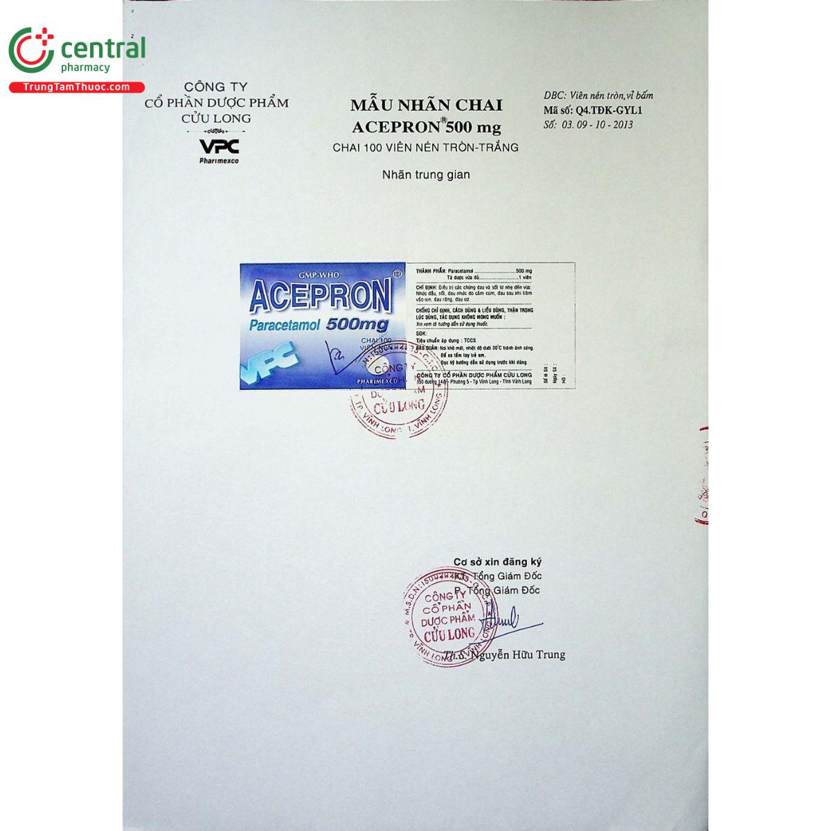thuoc acepron 500mg 4 A0104 thuoc acepron 500mg 4 A0104