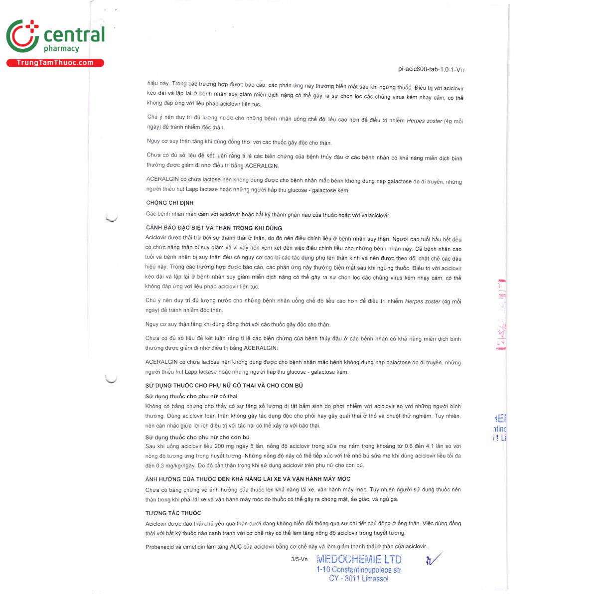 thuoc aceralgin 800mg 7 V8371 thuoc aceralgin 800mg 7 V8371