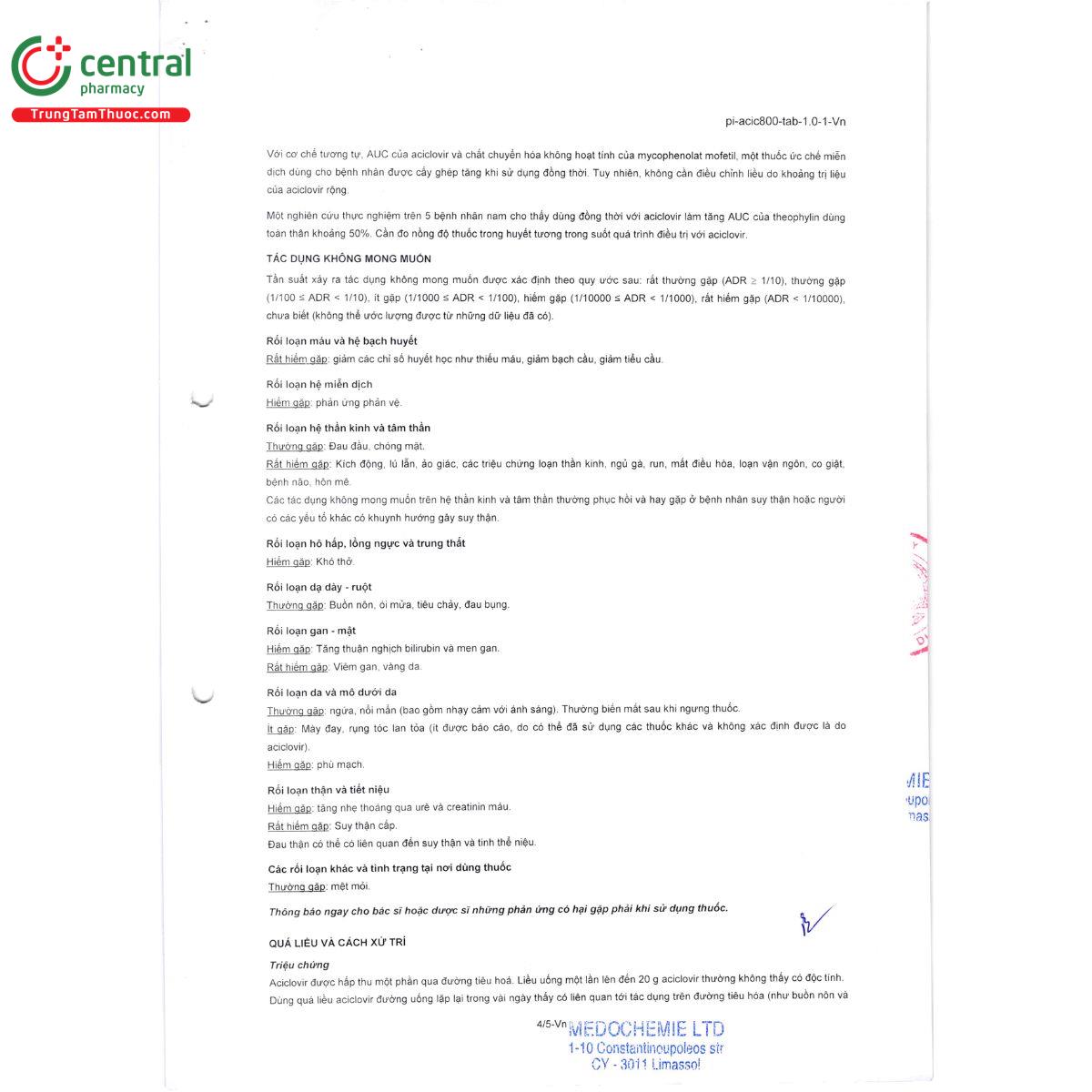 thuoc aceralgin 800mg 8 G2027 thuoc aceralgin 800mg 8 G2027