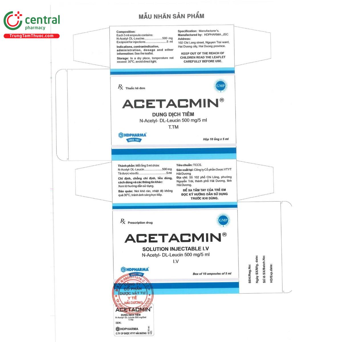 thuoc acetacmin 500mg 5ml 2 N5314 thuoc acetacmin 500mg 5ml 2 N5314