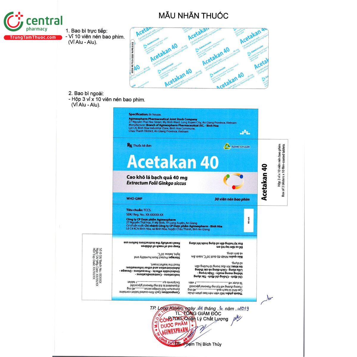 thuoc acetakan 40 4 O5863 thuoc acetakan 40 4 O5863
