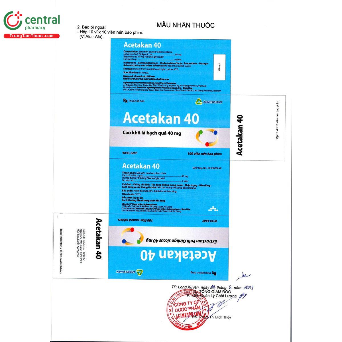 thuoc acetakan 40 6 A0408 thuoc acetakan 40 6 A0408