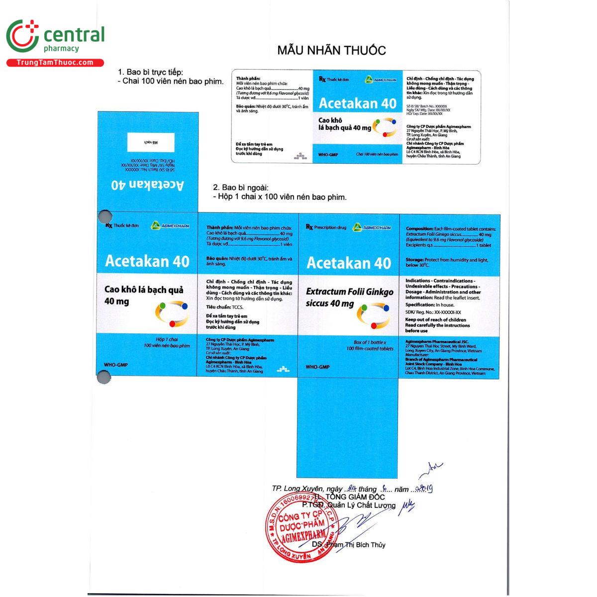 thuoc acetakan 40 8 J3125 thuoc acetakan 40 8 J3125