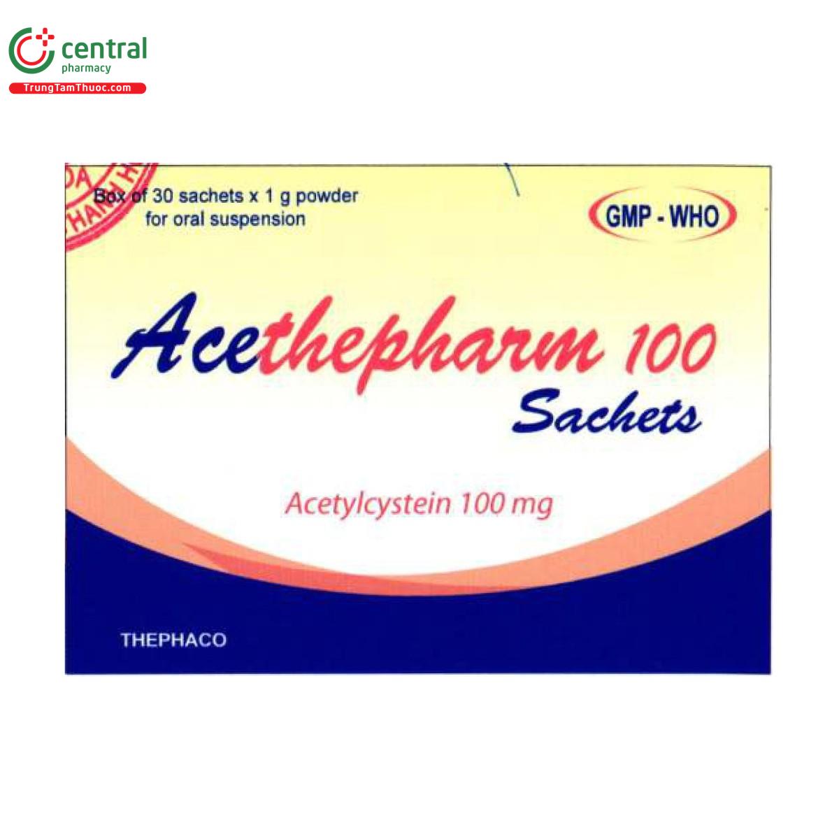 thuoc acethepharm 100 sachets 1 N5322 thuoc acethepharm 100 sachets 1 N5322