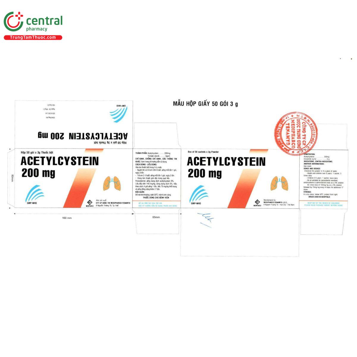 thuoc acetylcystein 200mg medipharco tenamyd 3 J3743 thuoc acetylcystein 200mg medipharco tenamyd 3 J3743