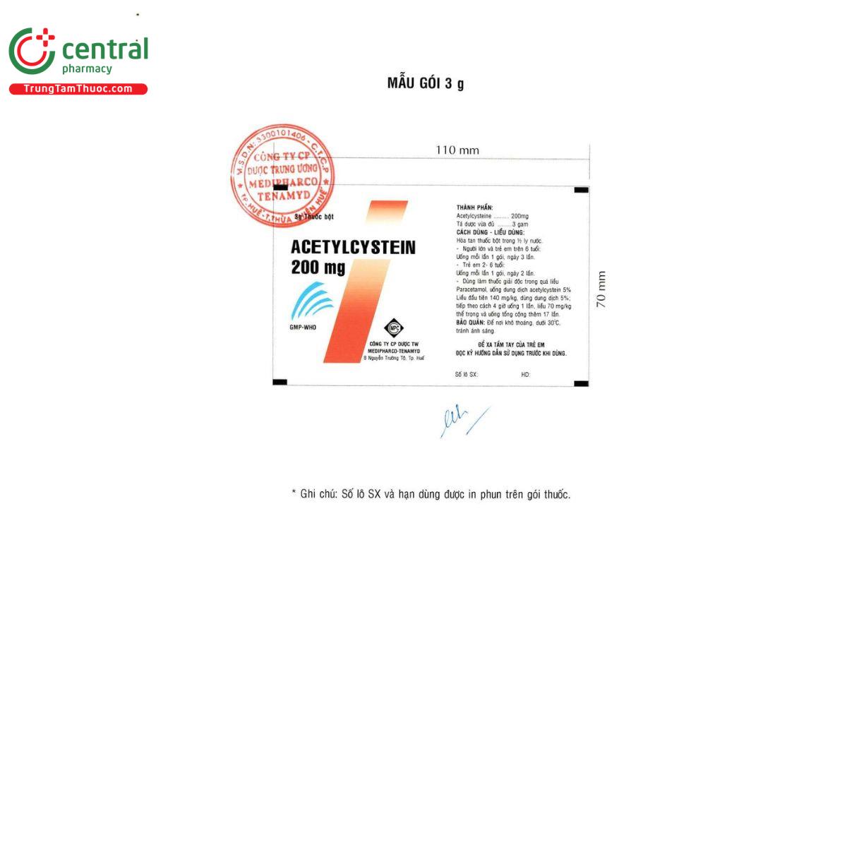 thuoc acetylcystein 200mg medipharco tenamyd 4 K4731 thuoc acetylcystein 200mg medipharco tenamyd 4 K4731