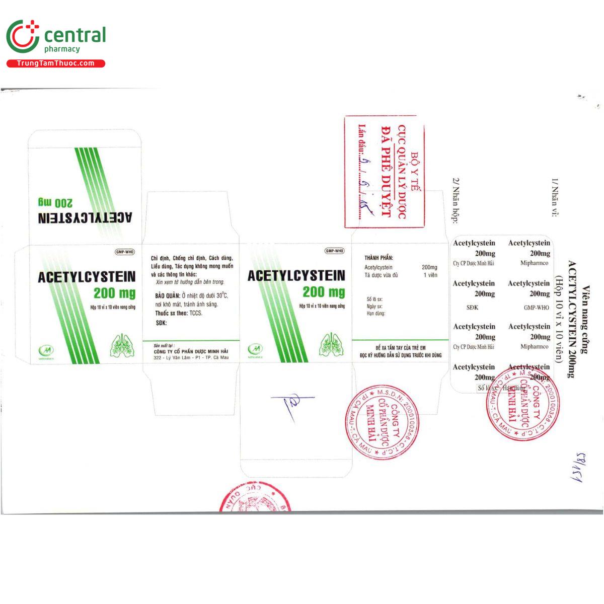 thuoc acetylcystein 200mg mipharmco 5 U8427 thuoc acetylcystein 200mg mipharmco 5 U8427