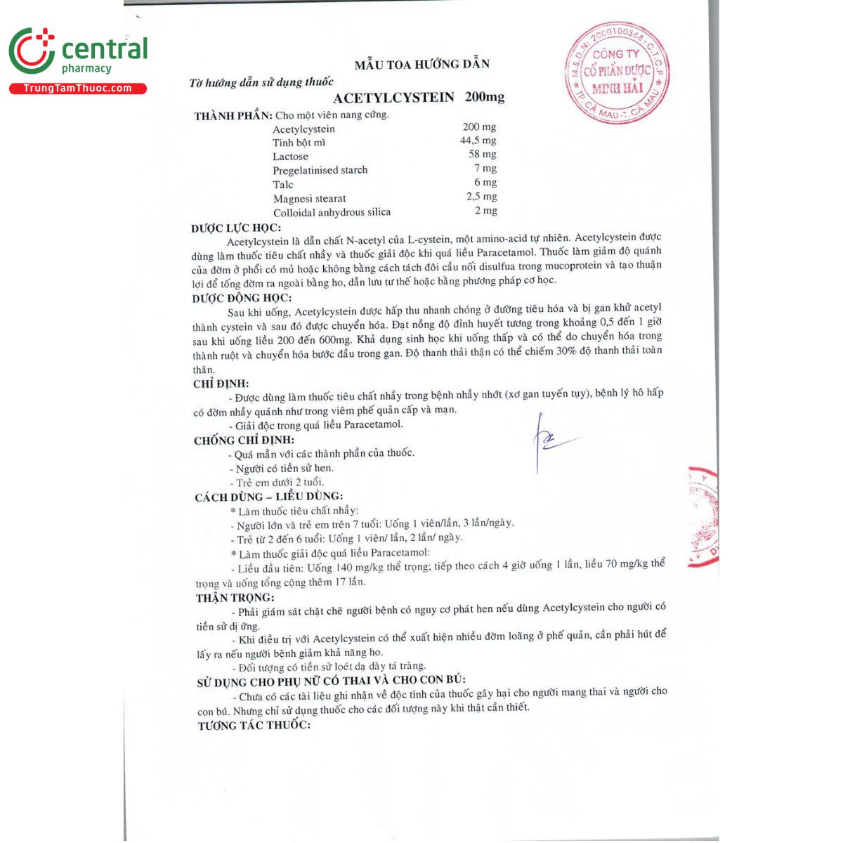 thuoc acetylcystein 200mg mipharmco 6 F2164 thuoc acetylcystein 200mg mipharmco 6 F2164