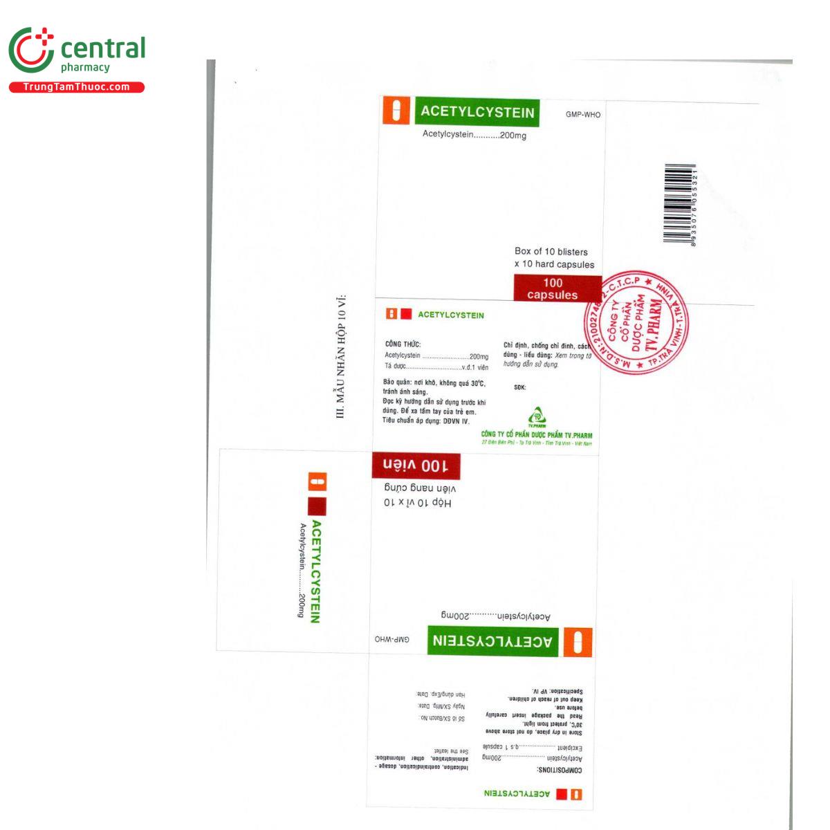 thuoc acetylcystein 200mg tv pharm 5 I3020 thuoc acetylcystein 200mg tv pharm 5 I3020