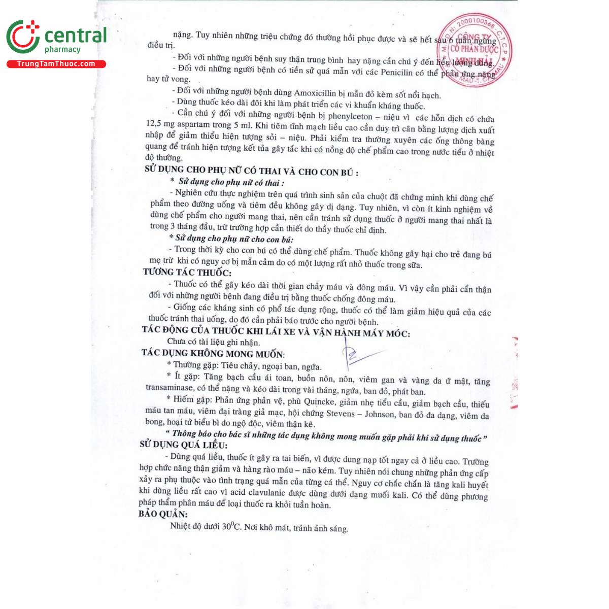 thuoc acigmentin 375 6 O5232 thuoc acigmentin 375 6 O5232