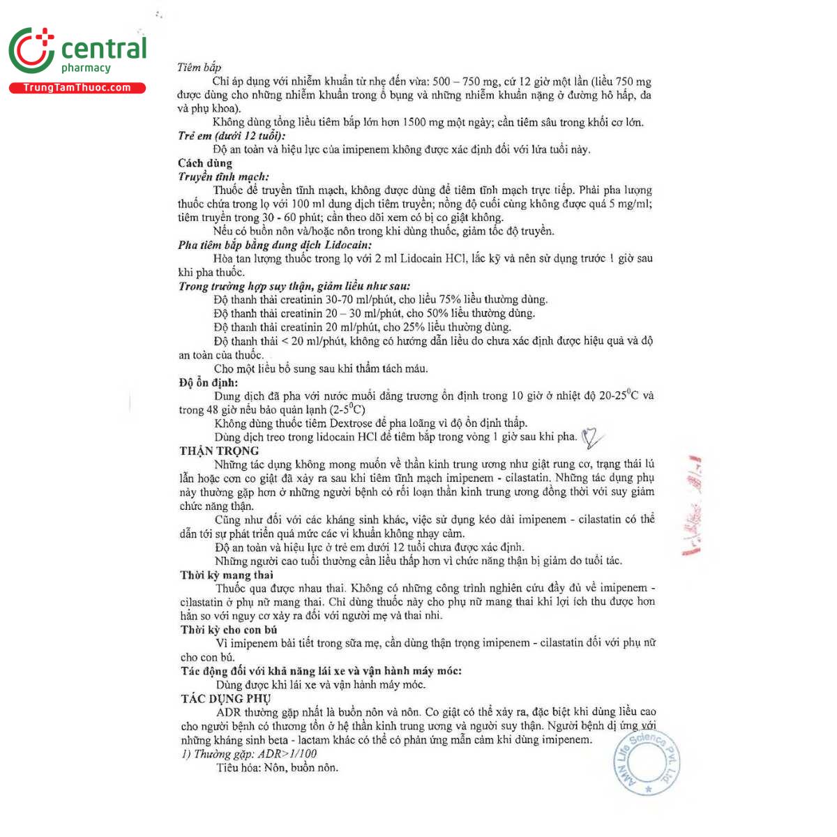 thuoc acimip 6 C1815 thuoc acimip 6 C1815