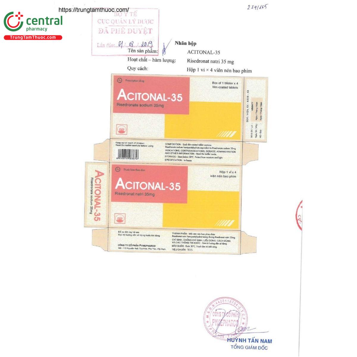 thuoc acitonal 35mg 2 S7202