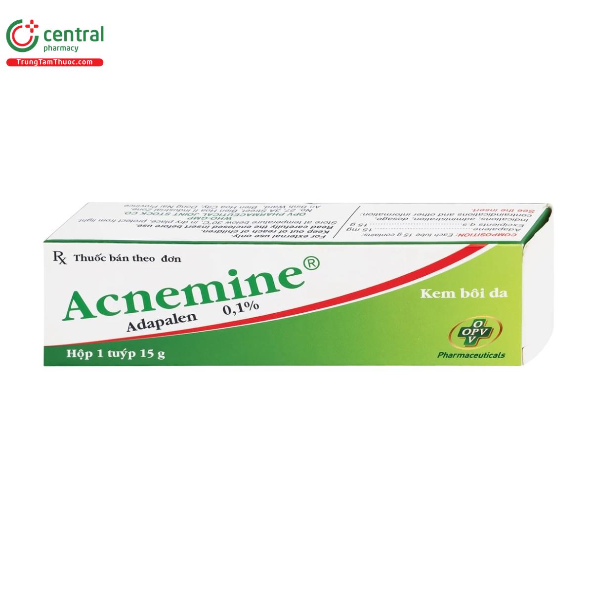 thuoc acnemine 01 3 J3663 thuoc acnemine 01 3 J3663