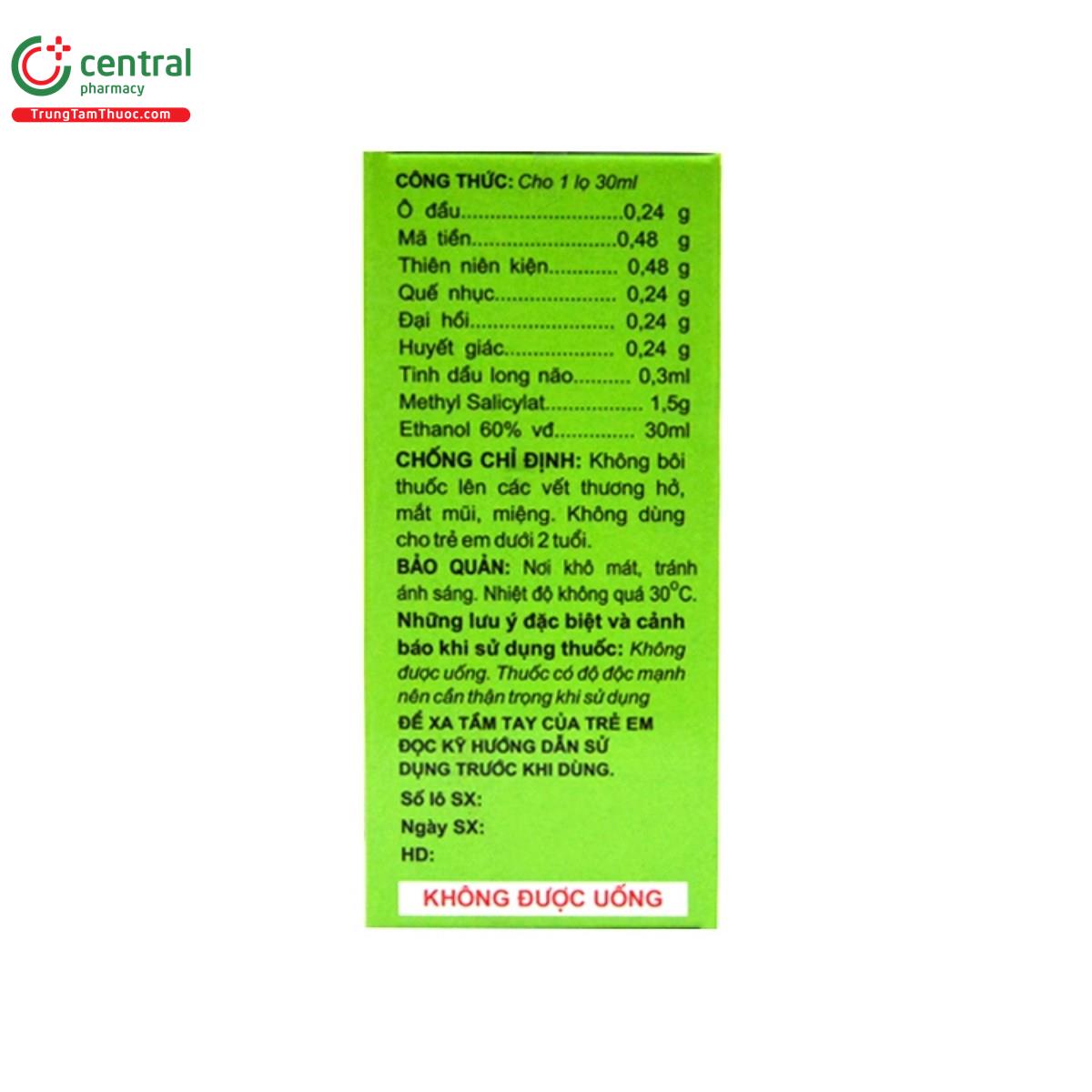 thuoc acocina 4 L4376 thuoc acocina 4 L4376