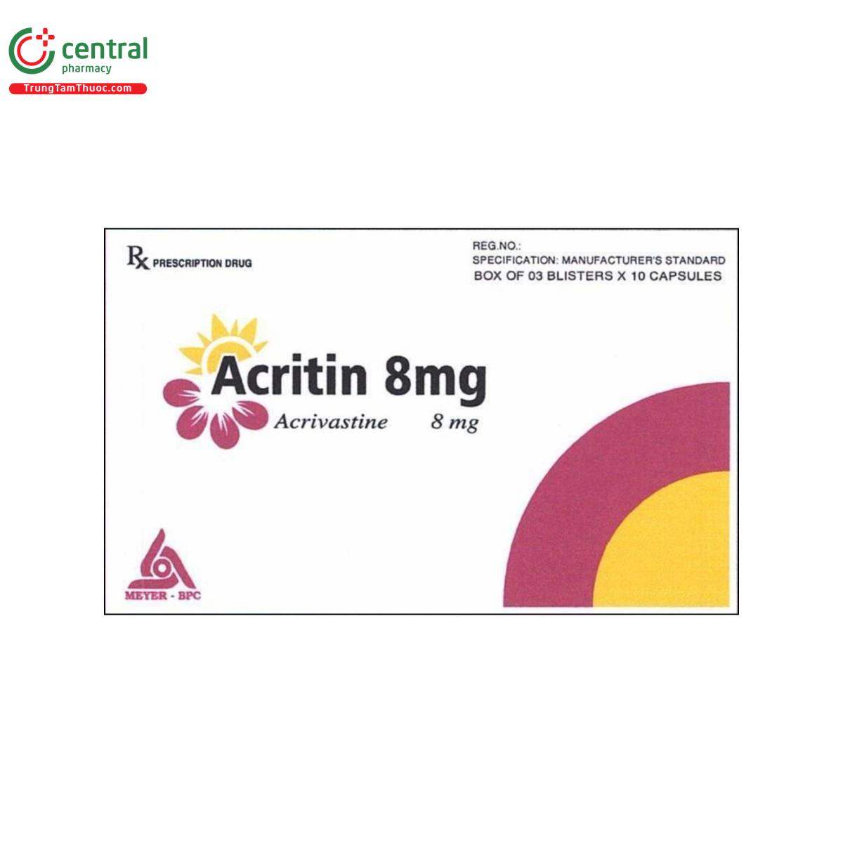 thuoc acritin 8mg 1 J3761 thuoc acritin 8mg 1 J3761