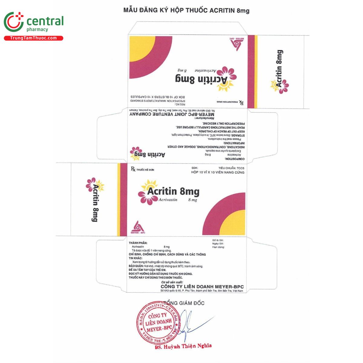 thuoc acritin 8mg 3 S7487 thuoc acritin 8mg 3 S7487