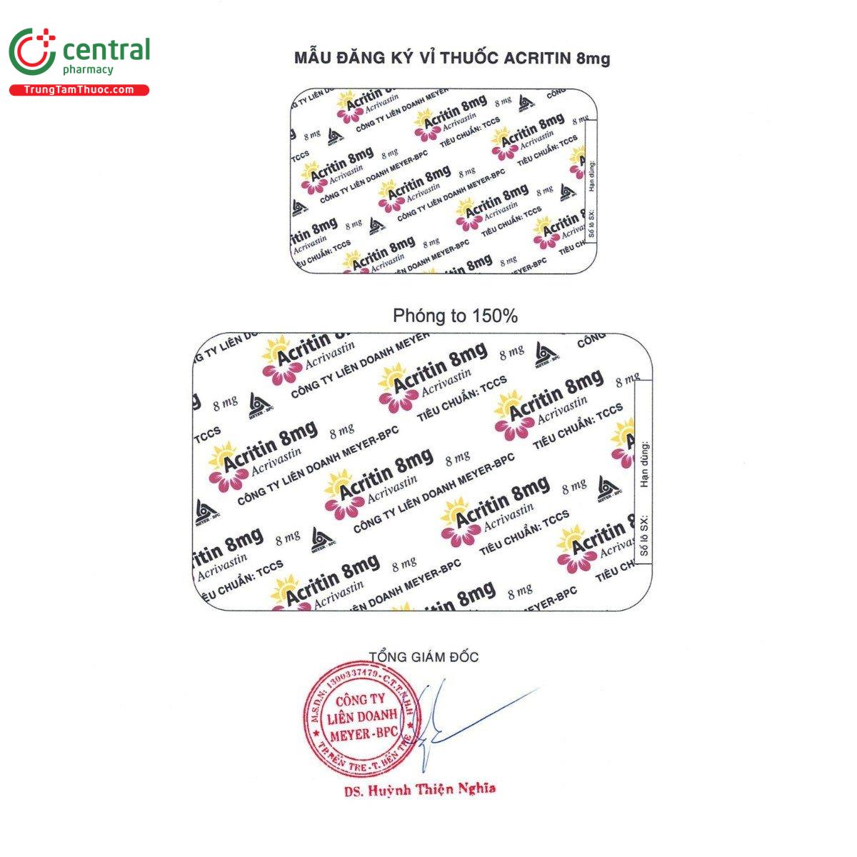 thuoc acritin 8mg 4 H3674 thuoc acritin 8mg 4 H3674