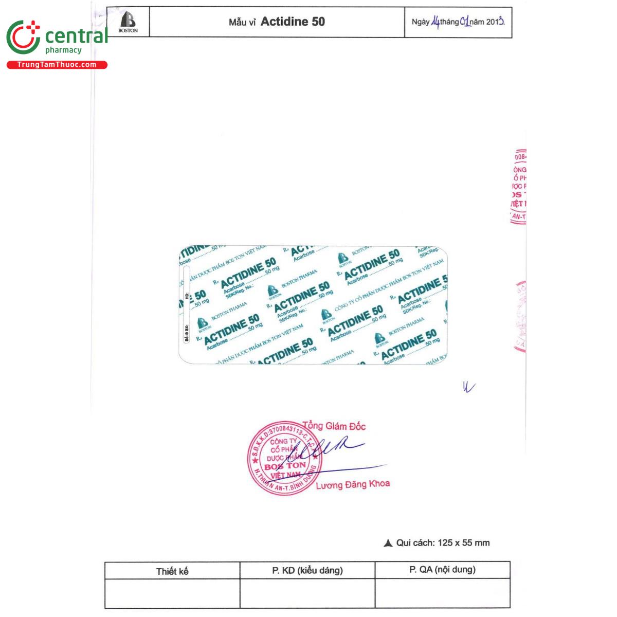 thuoc actidine 50 3 P6163 thuoc actidine 50 3 P6163