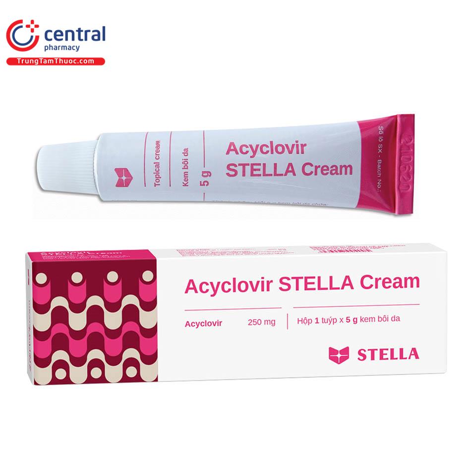 thuoc acyclovir stella cream 5g 8 G2133